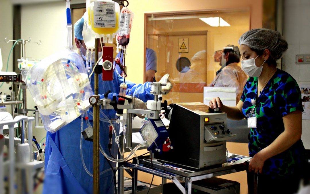 ECMO: Vanguardia tecnológica para los niños con riesgo vital del sistema público de salud