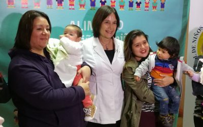 Ministra de Salud lanza programa de alimentación complementaria junto a pacientes de nuestro Hospital