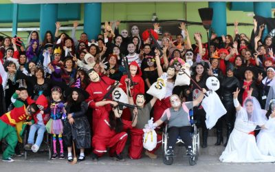 Hospital Roberto del Río celebró un Halloween Saludable