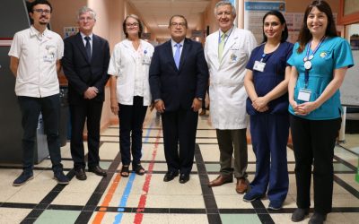 Profesionales de la ONU y del Ministerio del Interior visitaron el Hospital Roberto del Río