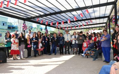 Funcionarios del Roberto del Río celebraron las Fiestas Patrias con un nuevo espacio para la Comunidad Hospitalaria