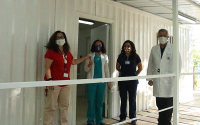 Inauguramos proceso de separación de consulta respiratoria