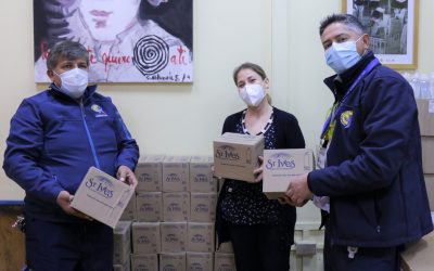 Donación Desafío Levantemos Chile a Hospital Roberto del Río