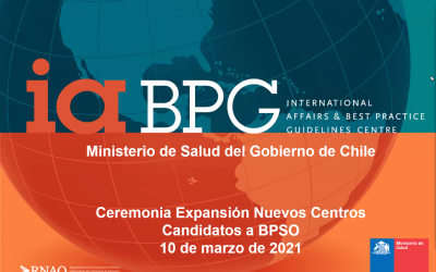 Nuestro hospital será parte del Programa de Mejores Prácticas de la RNAO (Nursing Best Practice Guidelines (BPG), RNAO )