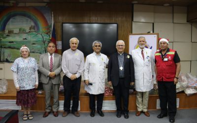 Consejo Asesor Interreligioso celebra la Navidad con los niños del Hospital