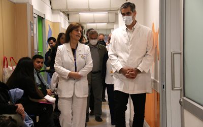 Subsecretario de Redes Asistenciales visita el Hospital Dr. Roberto del Río y refuerza llamado a vacunar a niños, niñas y adolescentes